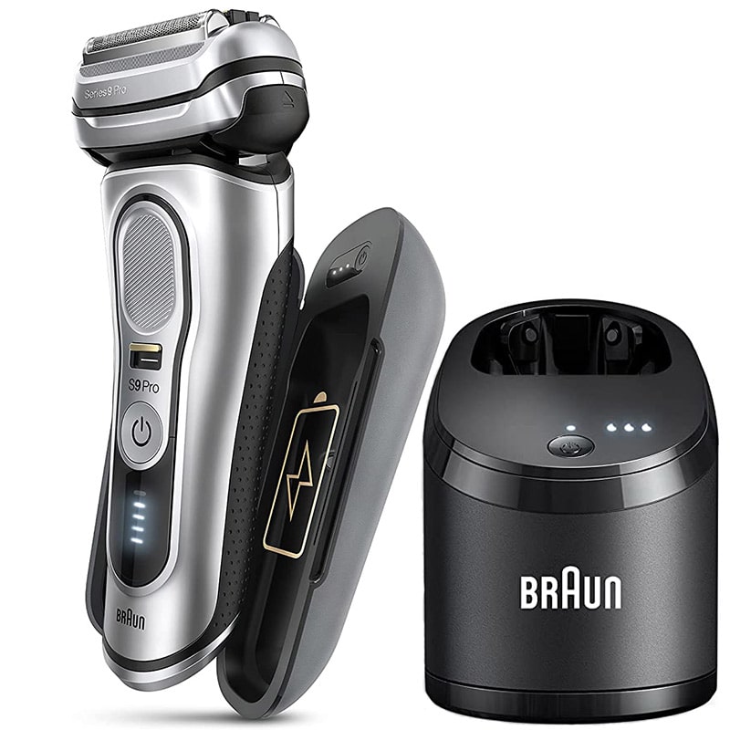 Braun 9477cc Series 9 Pro Self-Cleaning Shaver with Power Case