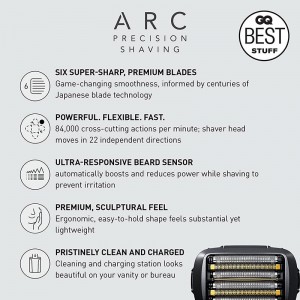 Panasonic ES-LS9A Arc6 6-Blade Self-Cleaning Shaver