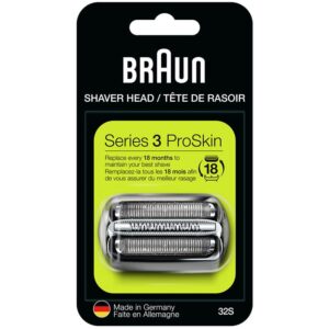 Braun 32S Series 3 Shaving Cassette - Silver