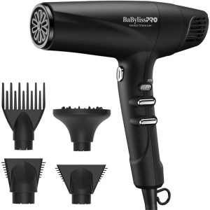 BaByliss BNT9100BKC Nano Titanium hair dryer in black finish