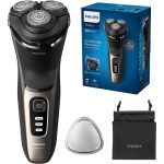 Philips S3242/12 Series 3000 electric shaver with ergonomic grip and pivot heads.