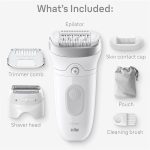 Braun Silk-épil 7-041 cordless wet and dry epilator content